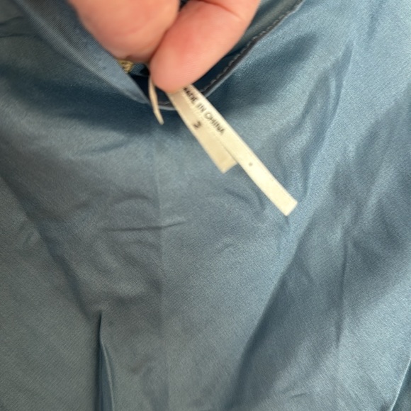 Medium M Max Studio Special Edition blue silk lined tank dress - Picture 4 of 12